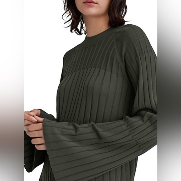 Club Monaco Bell-Sleeve Ribbed Sweater - Picture 10 of 10